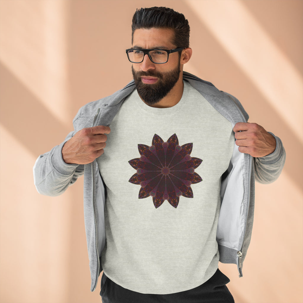 Unisex Crewneck Sweatshirt - Love Light Mandalas No.5