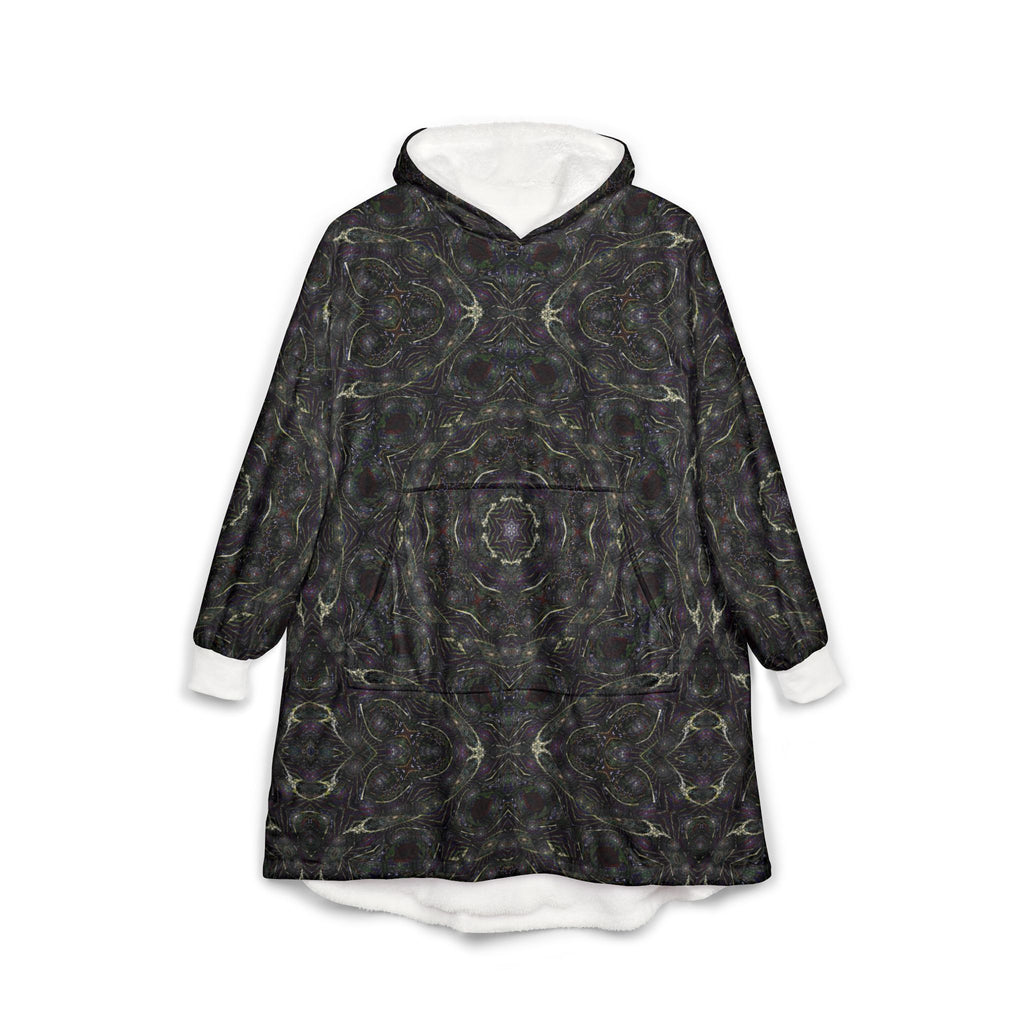 Unisex Hooded Blanket - P5 Kaleidoscopic No. 18