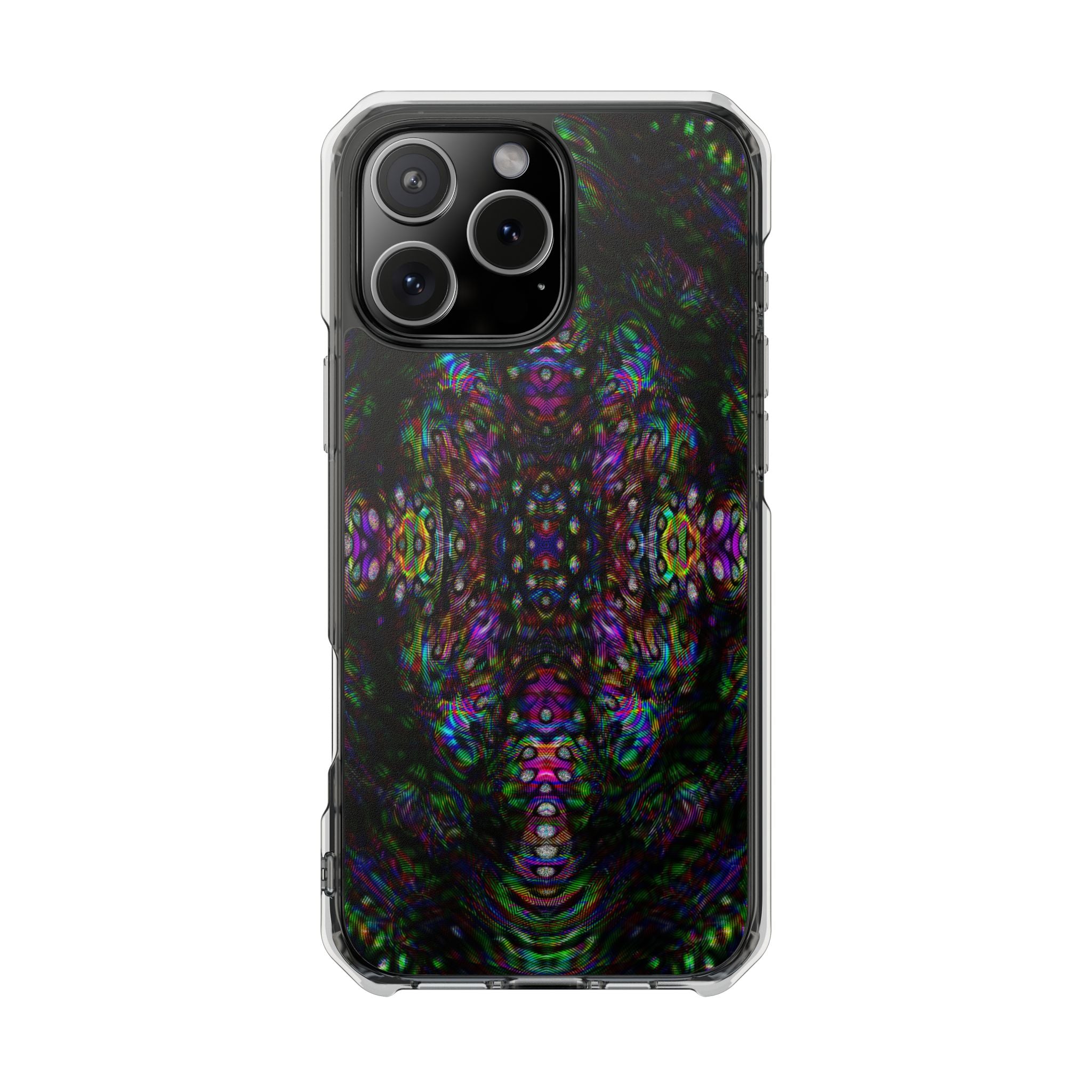 iPhone 16 Magnetic Clear Impact Case - DMT Scribe Tiles No.2