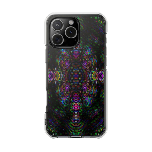 iPhone 16 Magnetic Clear Impact Case - DMT Scribe Tiles No.2
