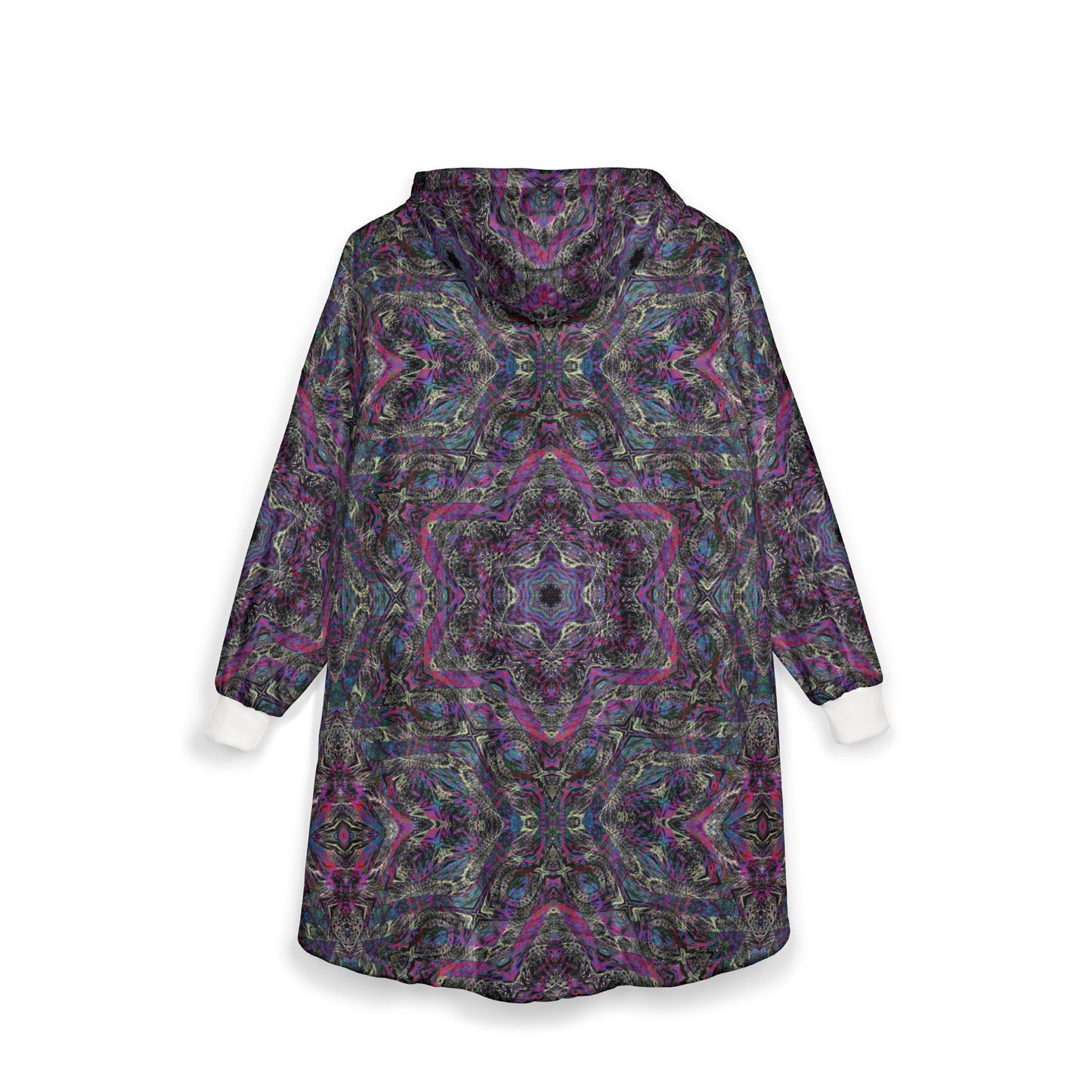 Unisex Hooded Blanket - Kaleidoscope P5 No.33