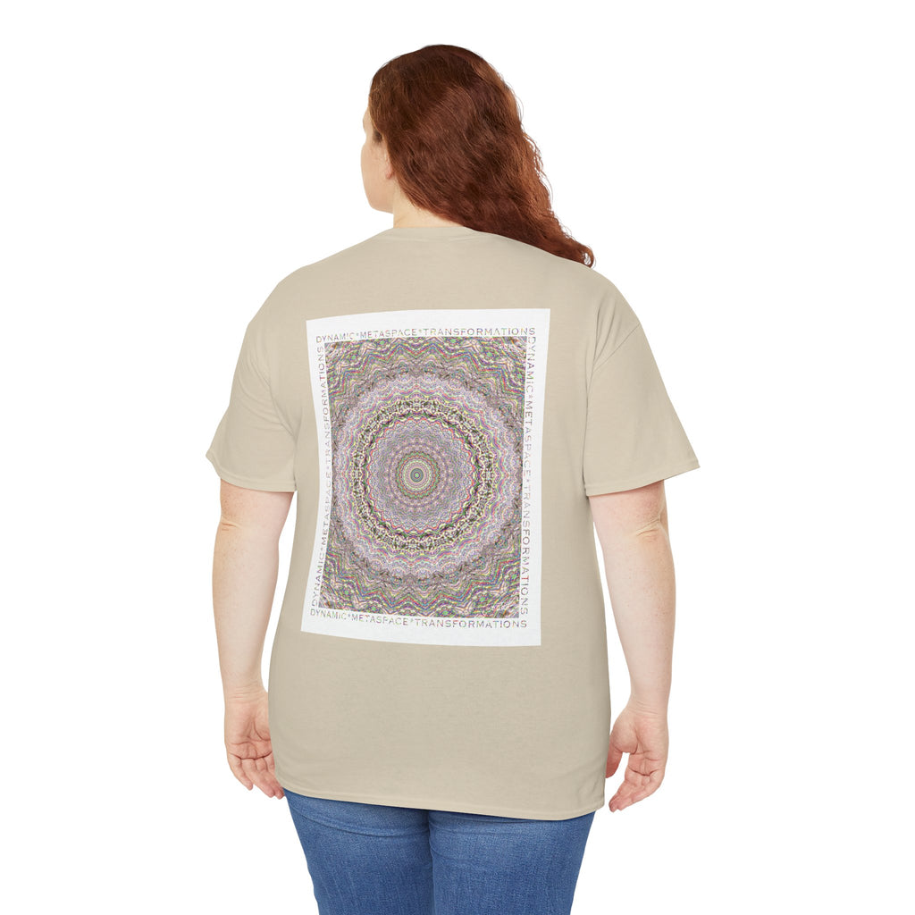 Unisex Heavy Cotton Tee (Back) - DMT Seer No.10