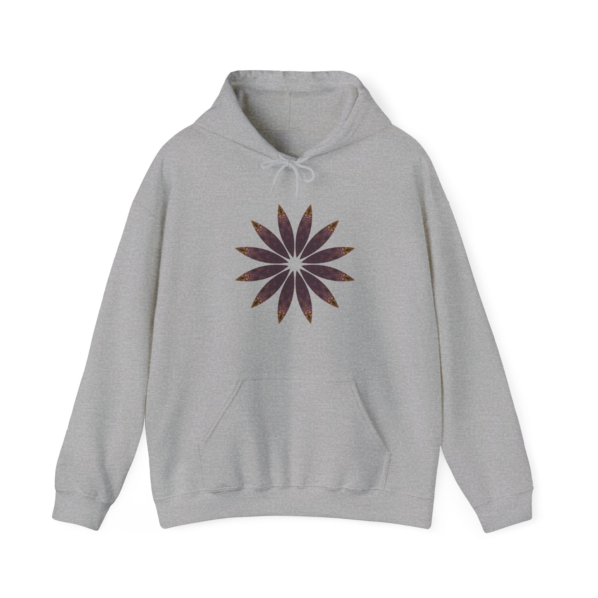 Unisex Heavy Blend™ Hooded Sweatshirt - Love Light Mandalas No.2