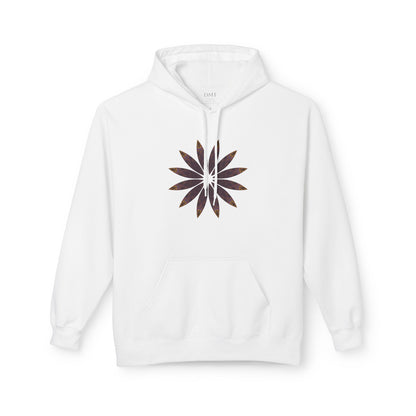 Unisex Midweight Softstyle Fleece Hoodie - Love Light Mandalas No.2