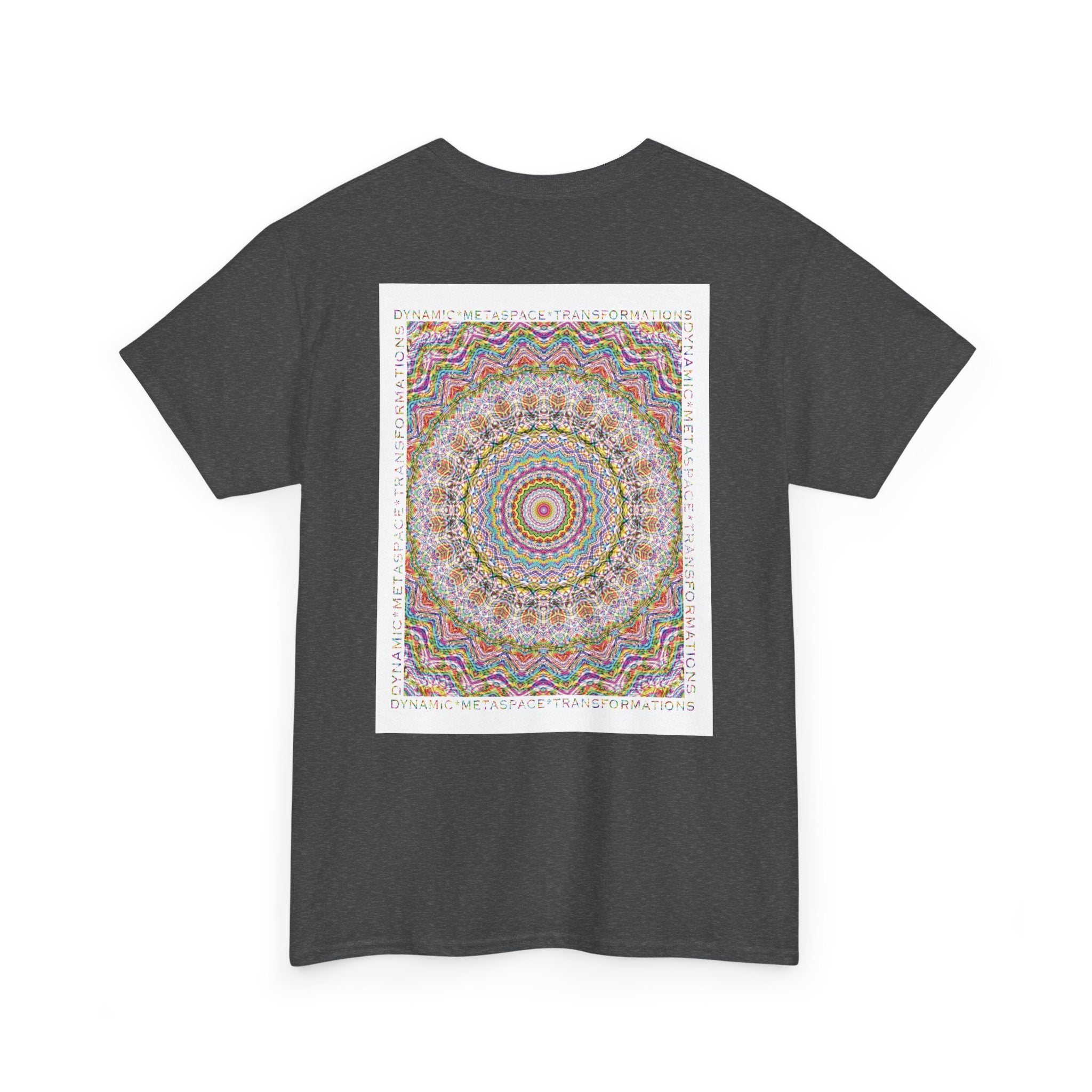 Unisex Heavy Cotton Tee (Back) - DMT Seer No.9