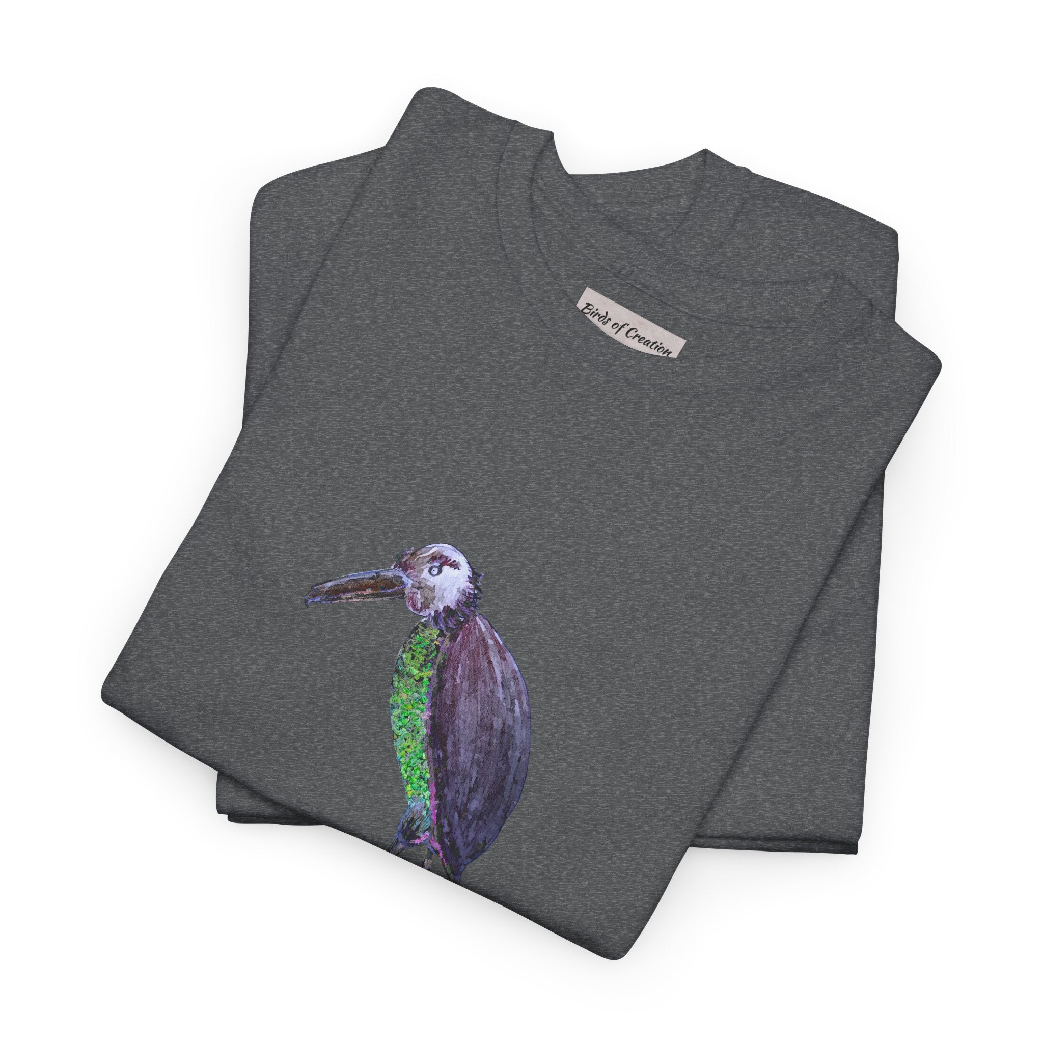 Unisex Heavy Cotton Tee - Birds Of Creation No.2
