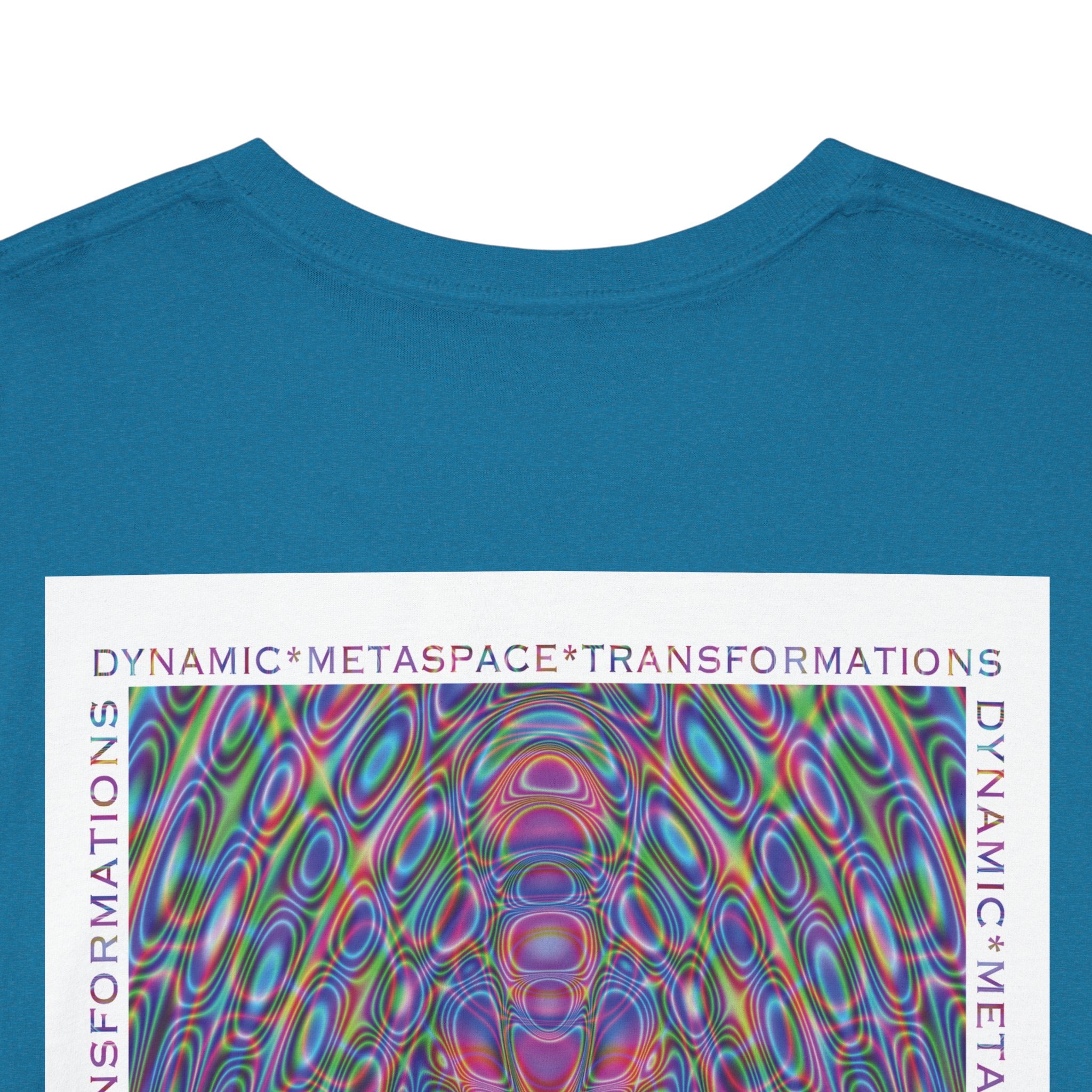 Unisex Heavy Cotton Tee (Back) - DMT Seer No.1