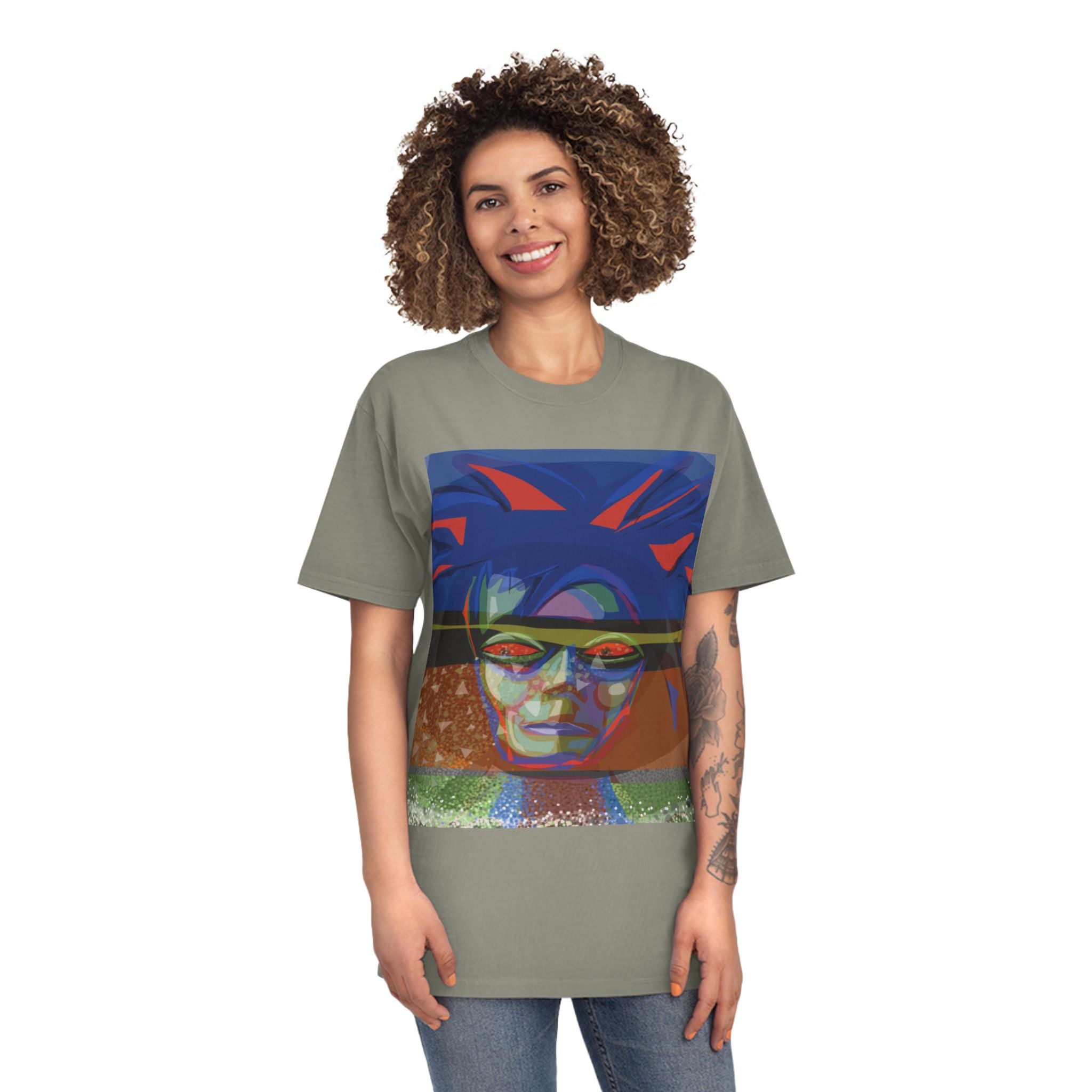 Unisex Faded Shirt -The Traveller Series (Seeing)