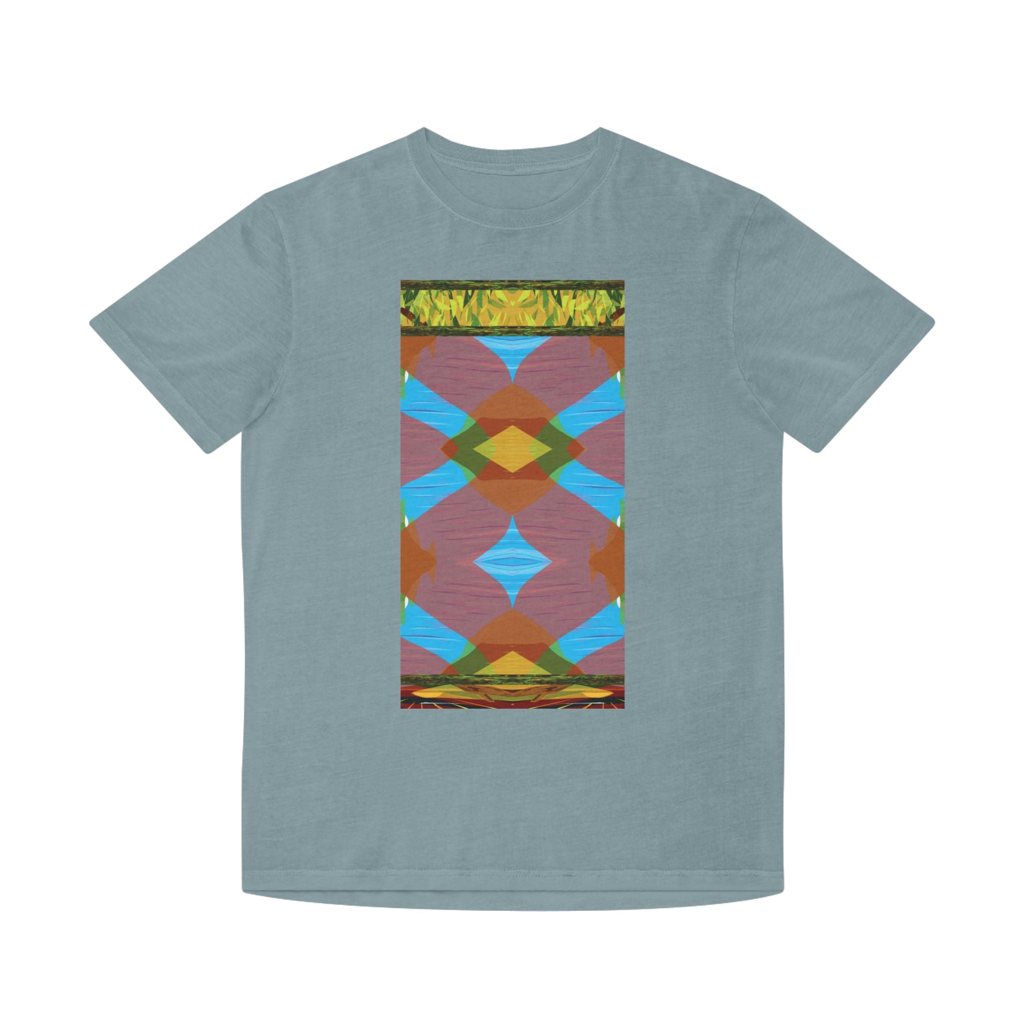 Unisex Faded Shirt -The Traveller Series (Autumn Abstract)