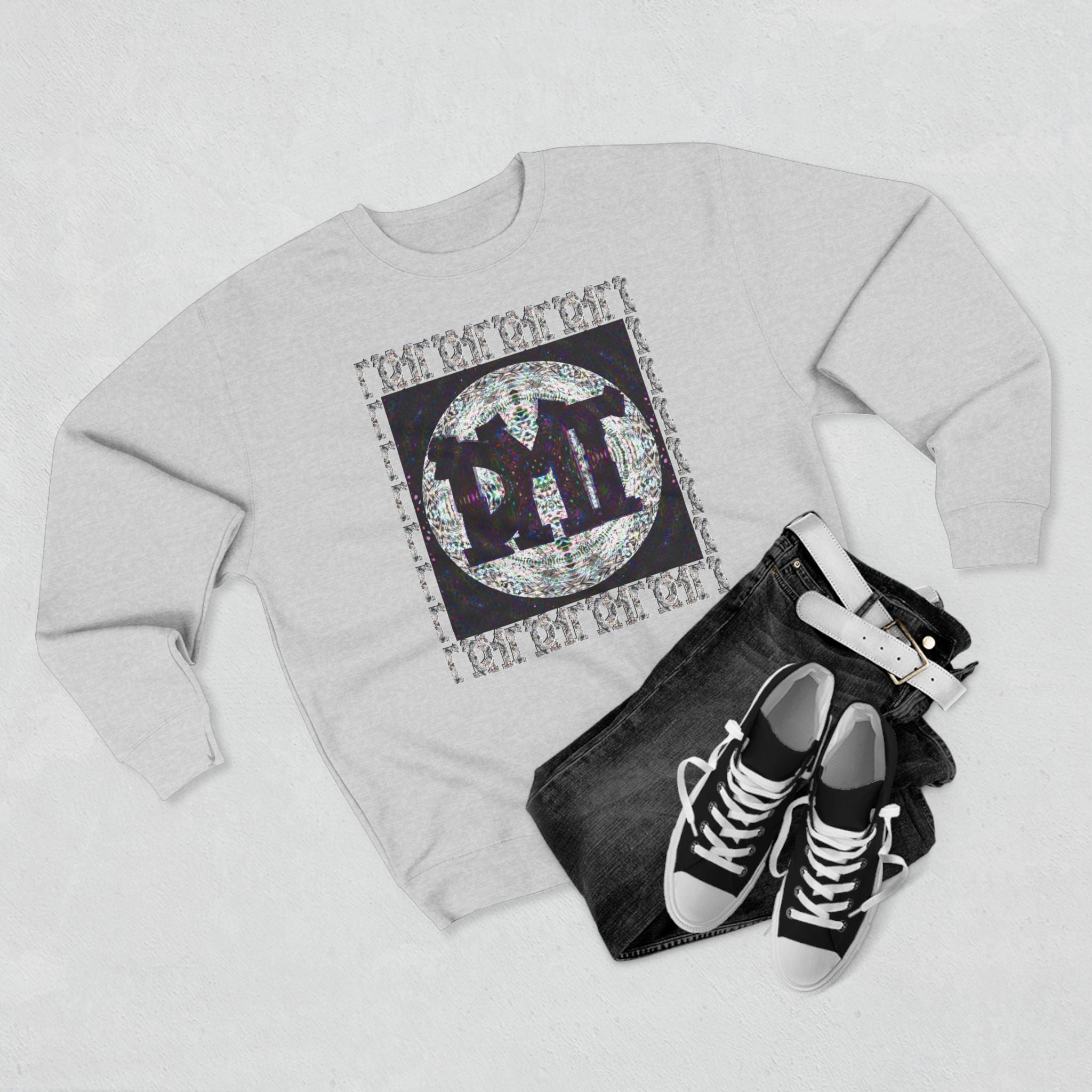 Unisex Crewneck Sweatshirt - DMT Scribe No.6