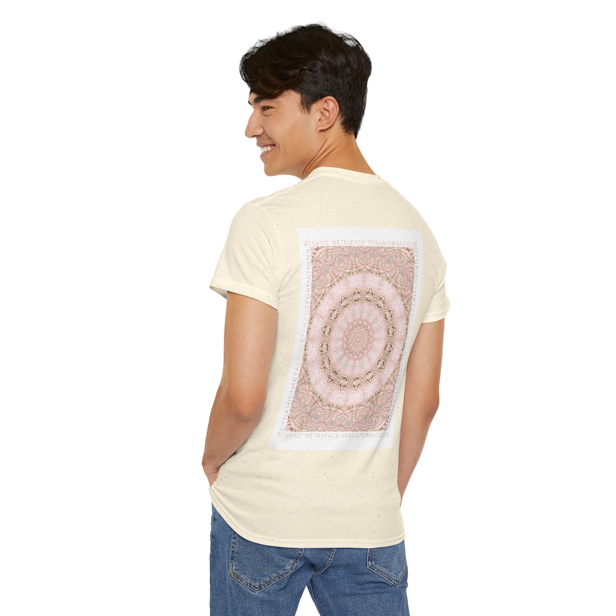 Unisex Heavy Cotton Tee (Back) - DMT Seer No.5