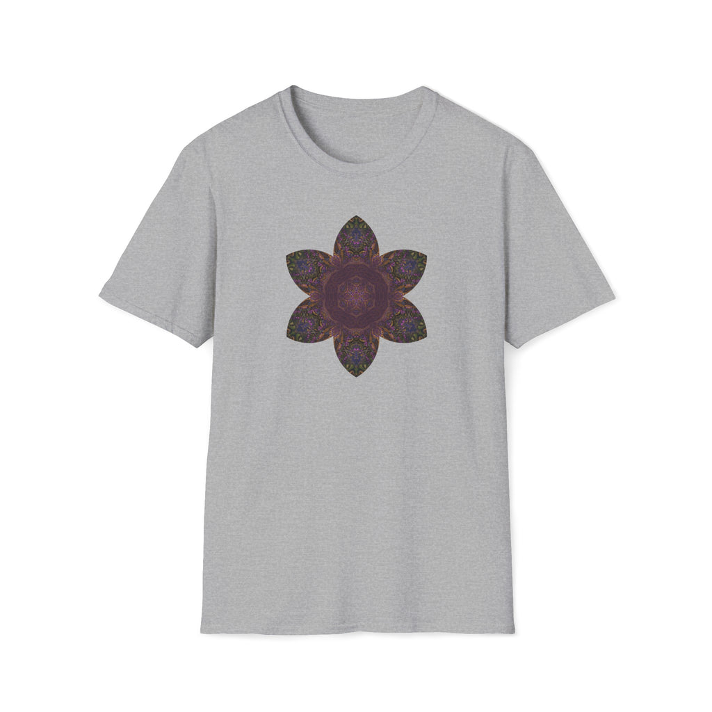 Unisex Softstyle T-Shirt - Love Light Mandalas No.3