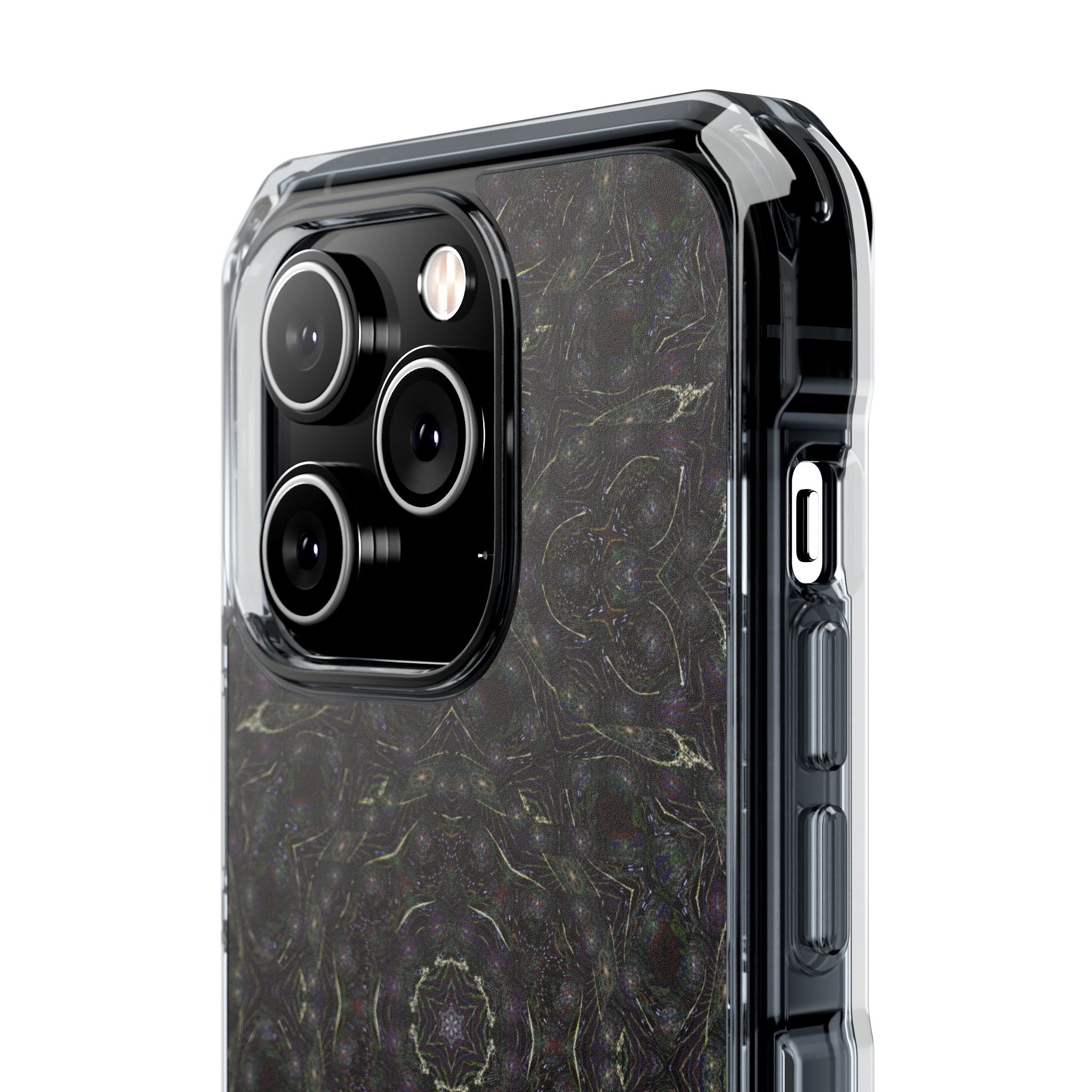 iPhone 14 Magnetic Clear Impact Case - P5 Kaleidoscopic No.18
