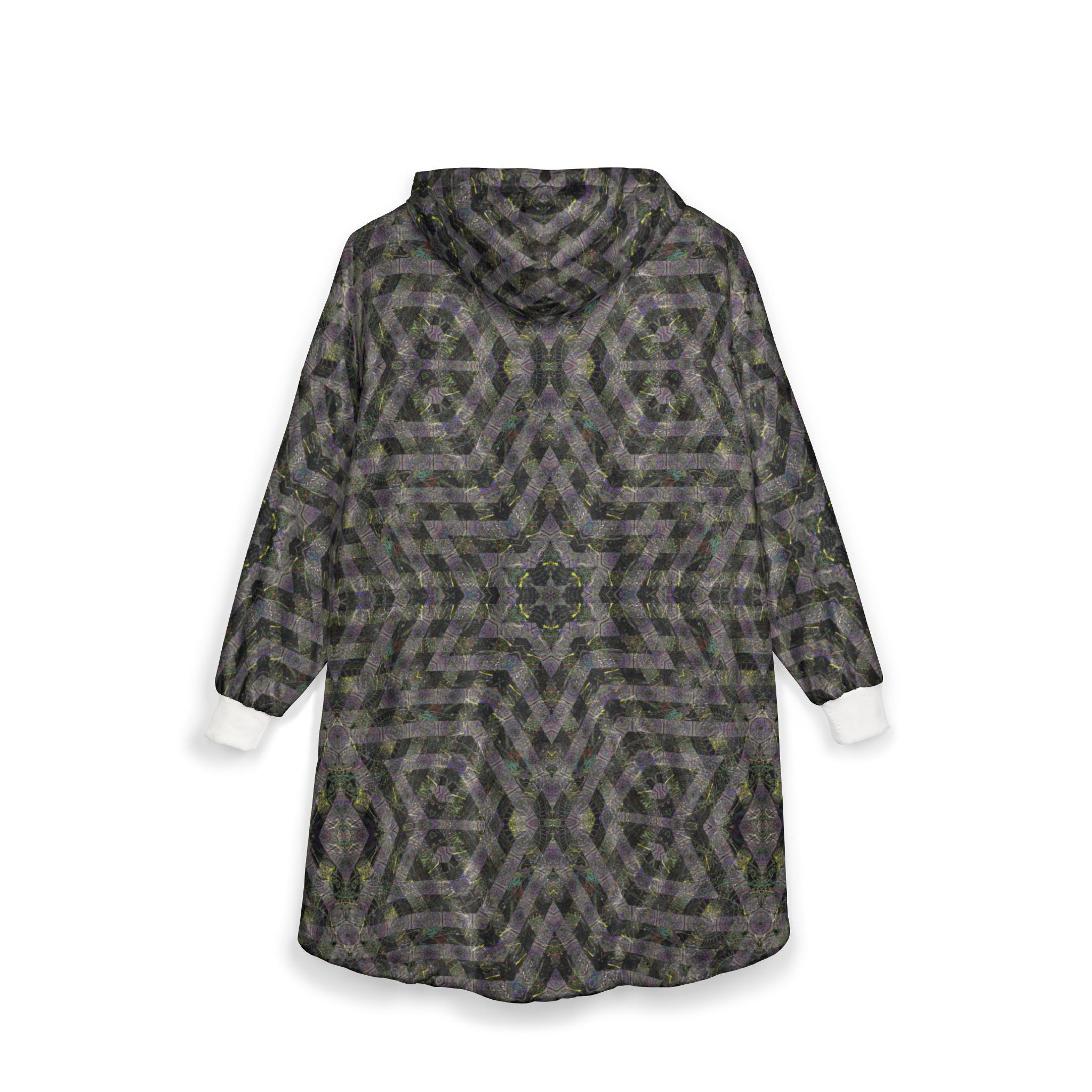Unisex Hooded Blanket - P5 Kaleidoscopic No. 6