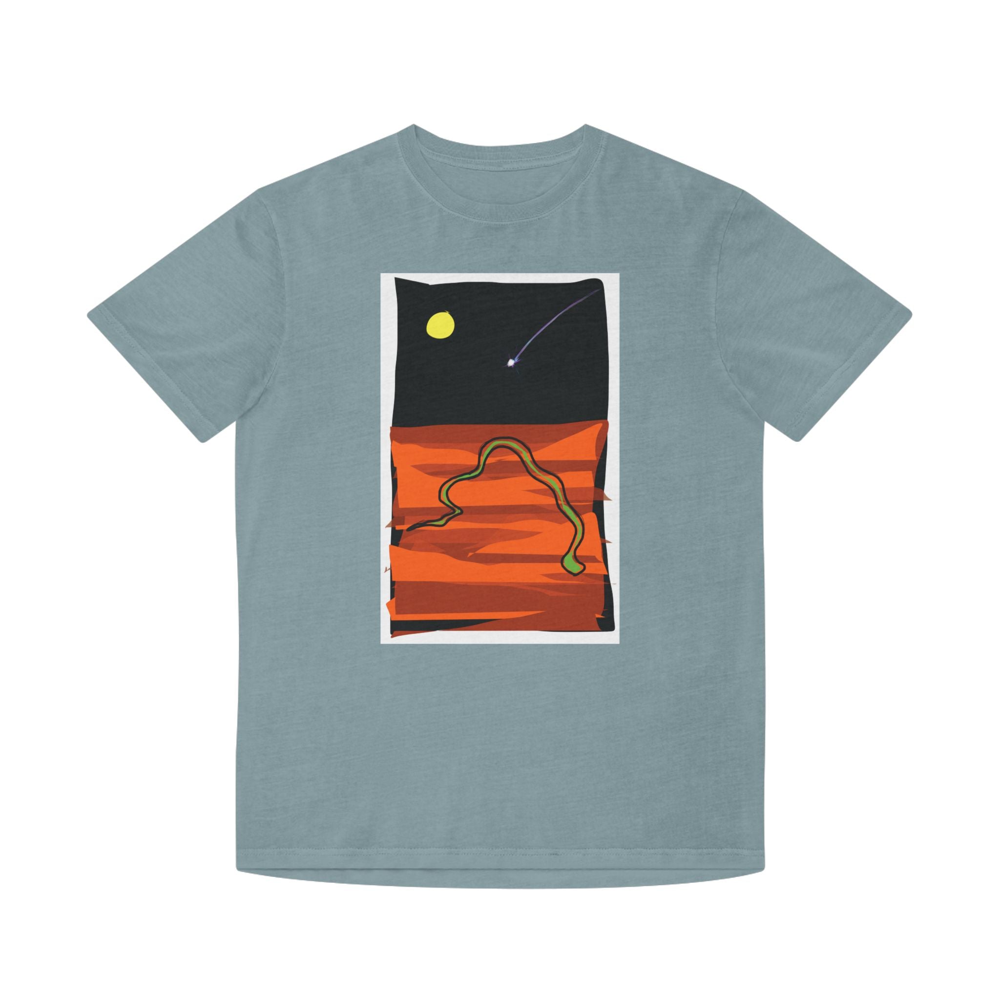 Unisex Faded Shirt -The Traveller Series (Shooting Star)
