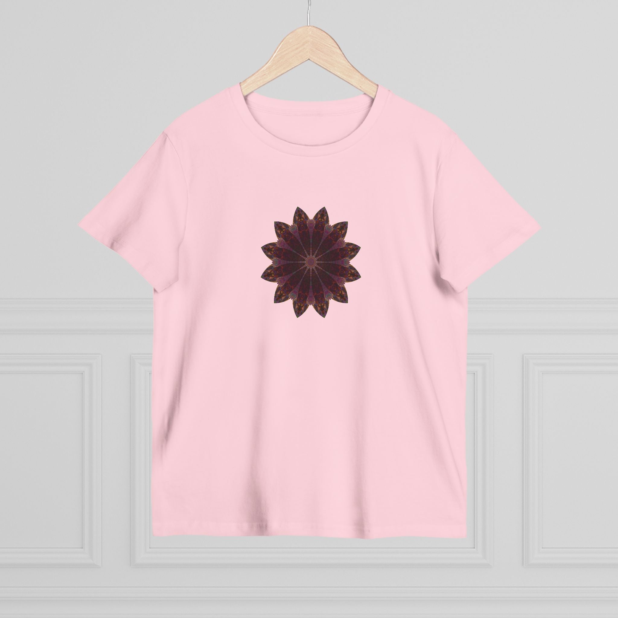 Women’s Maple Tee - Love Light Mandalas No.5