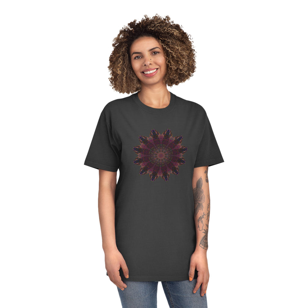 Unisex Faded Shirt - Love Light Mandalas No.8