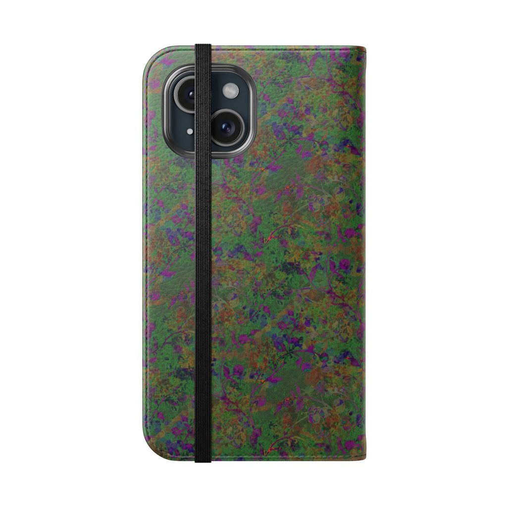 iPhone 15 Flip Case - Hidden Weave Series V3 No.24