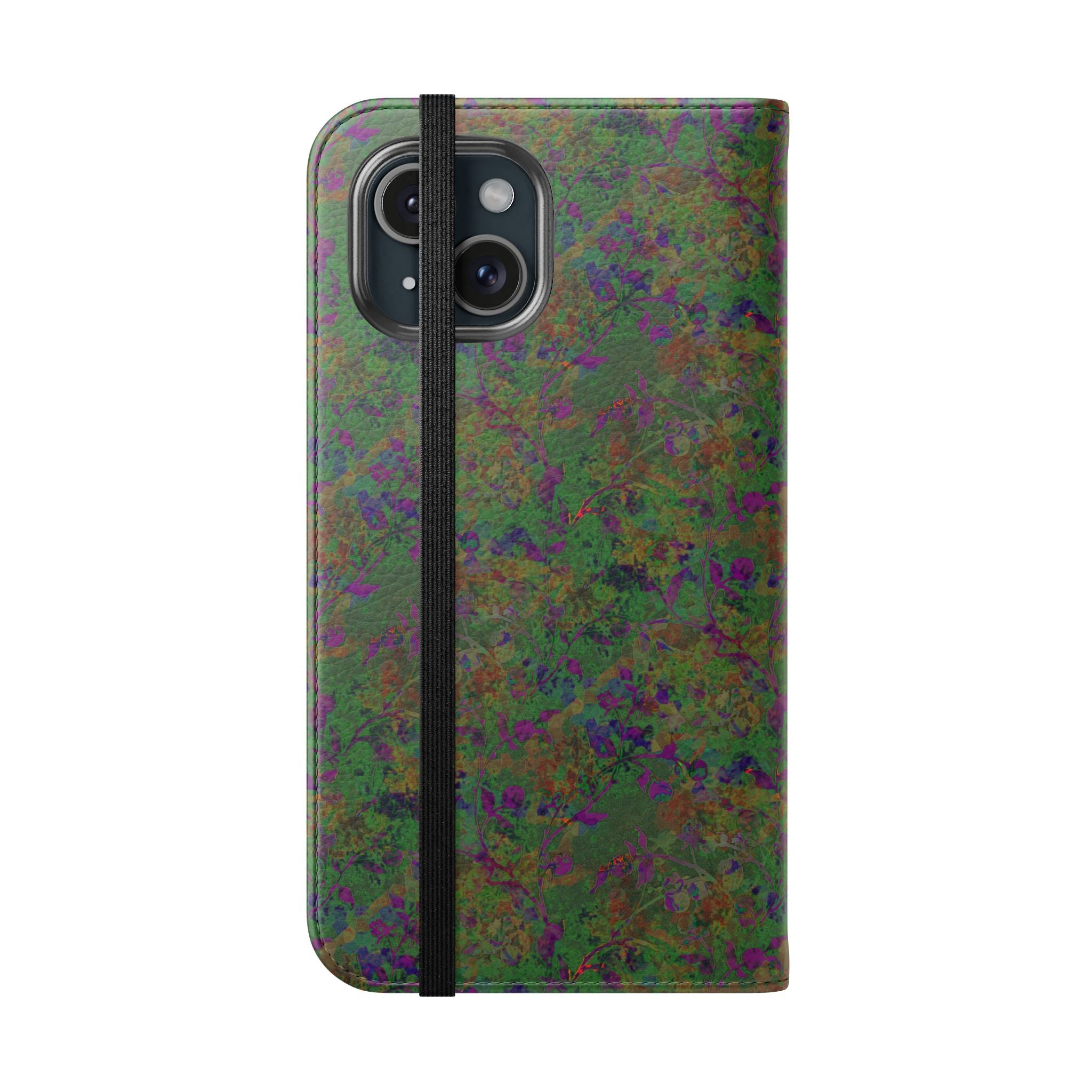 iPhone 15 Flip Case - Hidden Weave Series V3 No.24