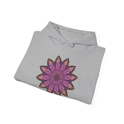 Unisex Heavy Blend™ Hooded Sweatshirt - Love Light Mandalas No.16