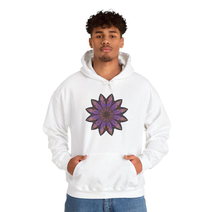 Unisex Heavy Blend™ Hooded Sweatshirt - Love Light Mandalas No.23