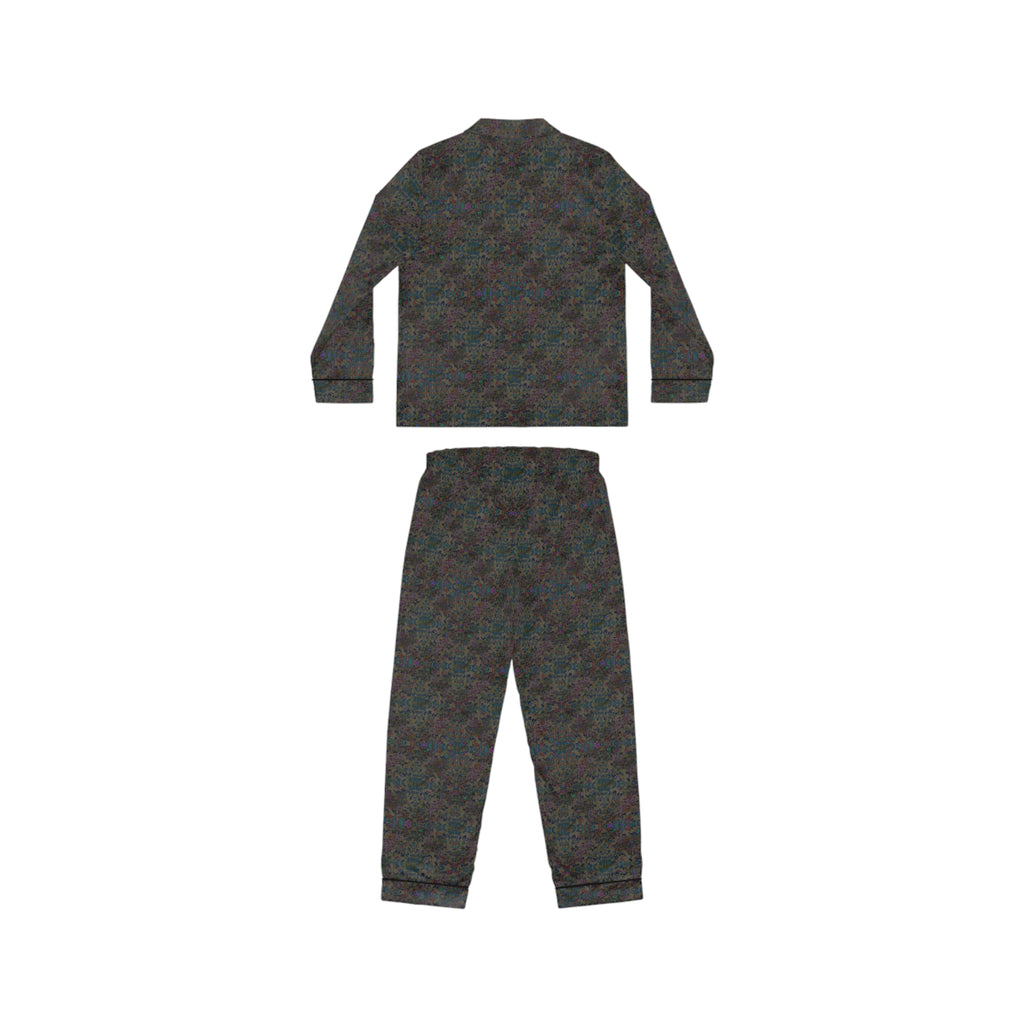 Women's Satin Pajamas - Hidden Weave No.10