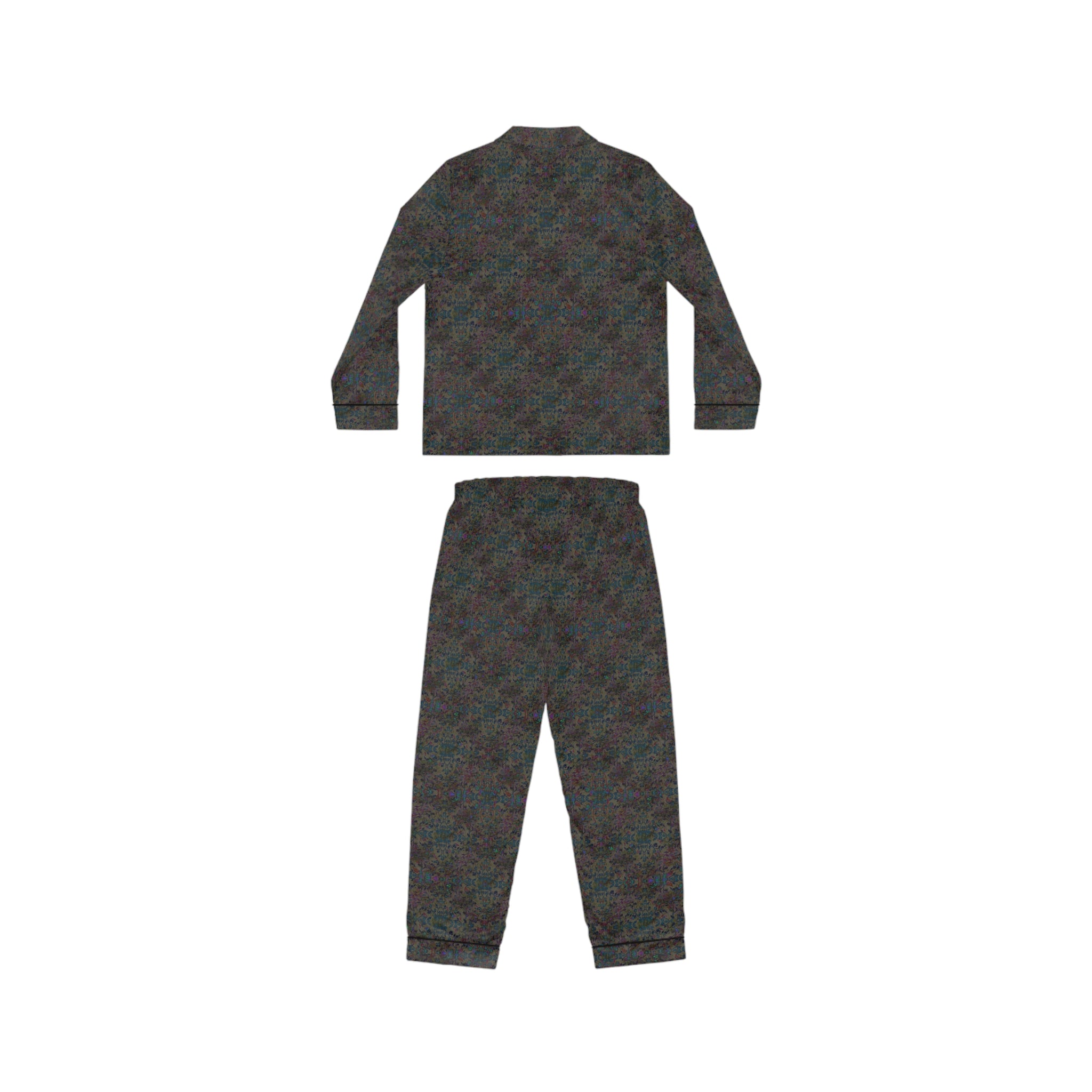 Women's Satin Pajamas - Hidden Weave No.10