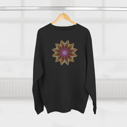 Unisex Crewneck Sweatshirt - Love Light Mandalas No.13