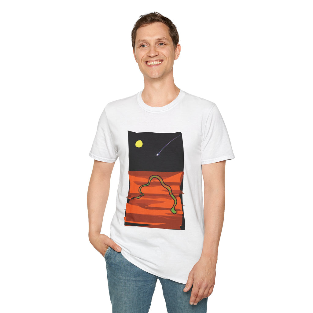 Unisex Softstyle T-Shirt - The Traveller Series (Shooting Star)
