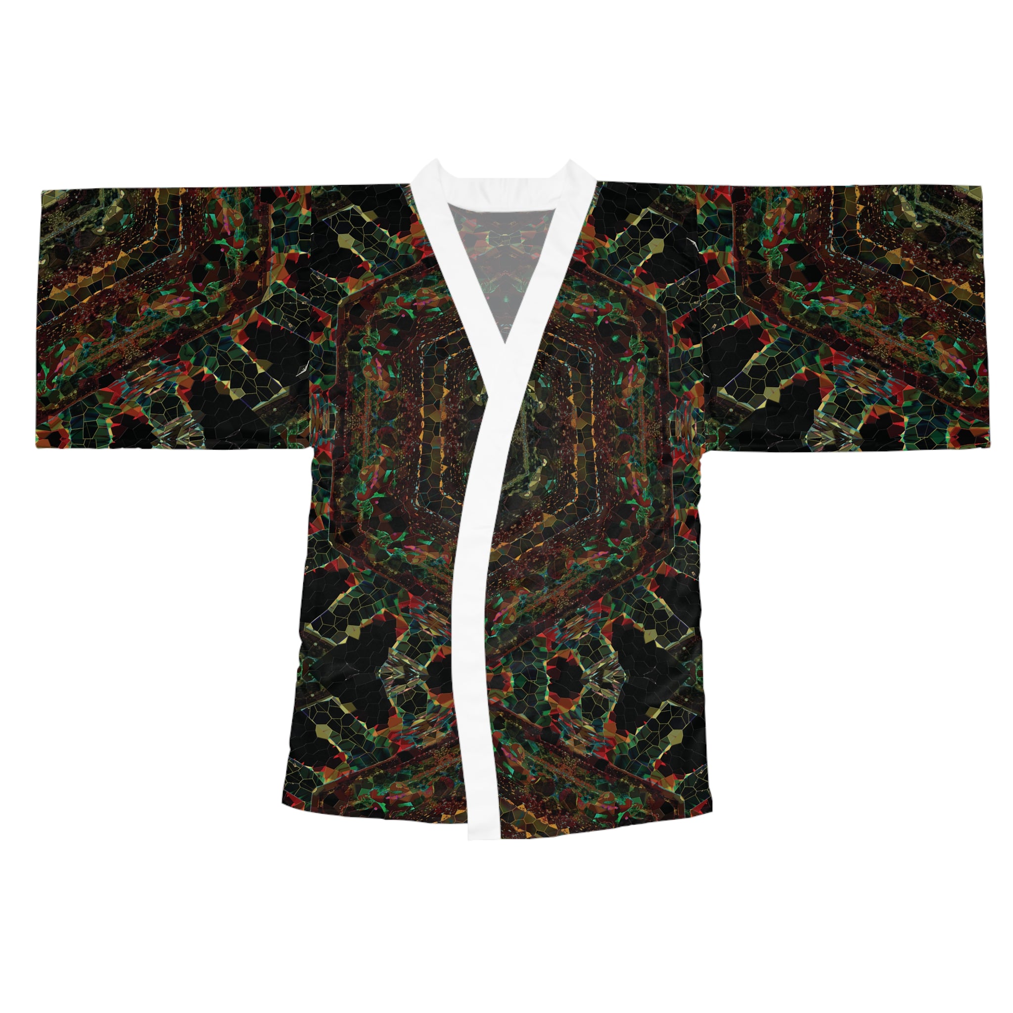 Long Sleeve Kimono Robe - DK Series No.14