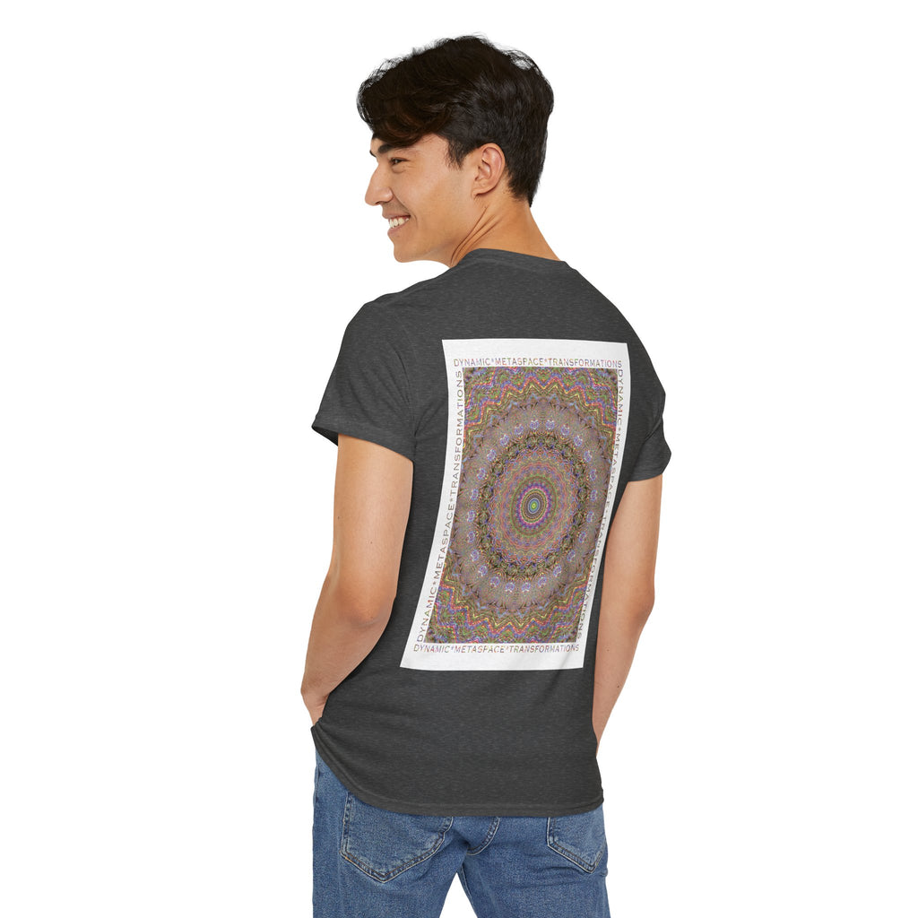 Unisex Heavy Cotton Tee (Back) - DMT Seer No.6