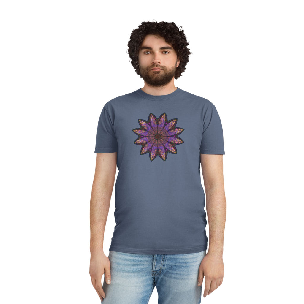 Unisex Faded Shirt - Love Light Mandalas No.23
