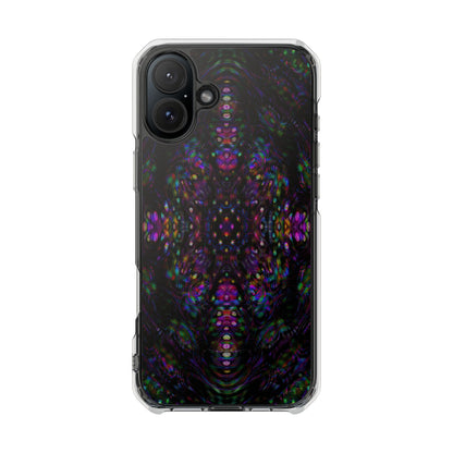 iPhone 16 Magnetic Clear Impact Case - DMT Scribe Tiles No.3