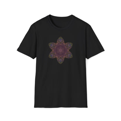Unisex Softstyle T-Shirt - Love Light Mandalas No.3