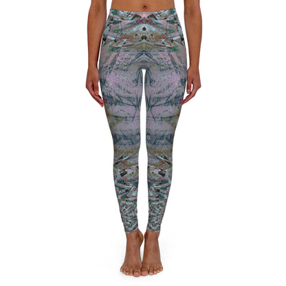 Spandex Leggings - Love Light Fractals No.5b