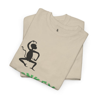 Unisex Heavy Cotton Tee - Monkey Shadows