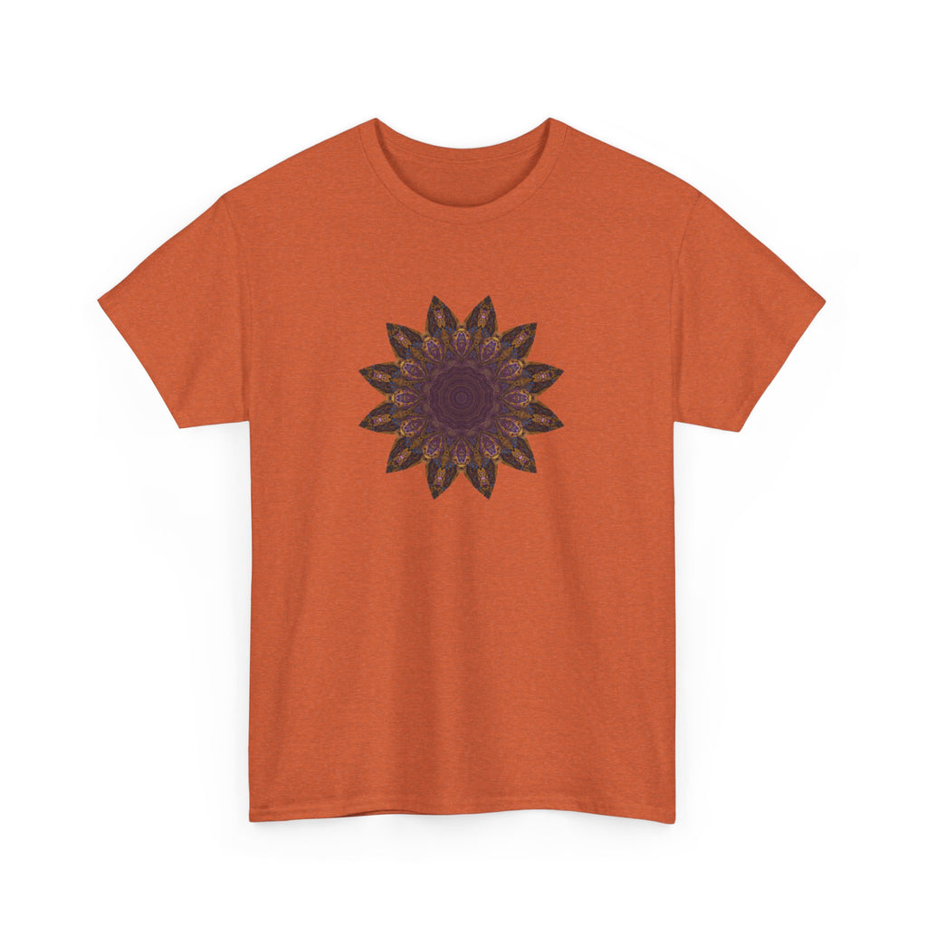 Unisex Heavy Cotton Tee - Love Light Mandalas No.1