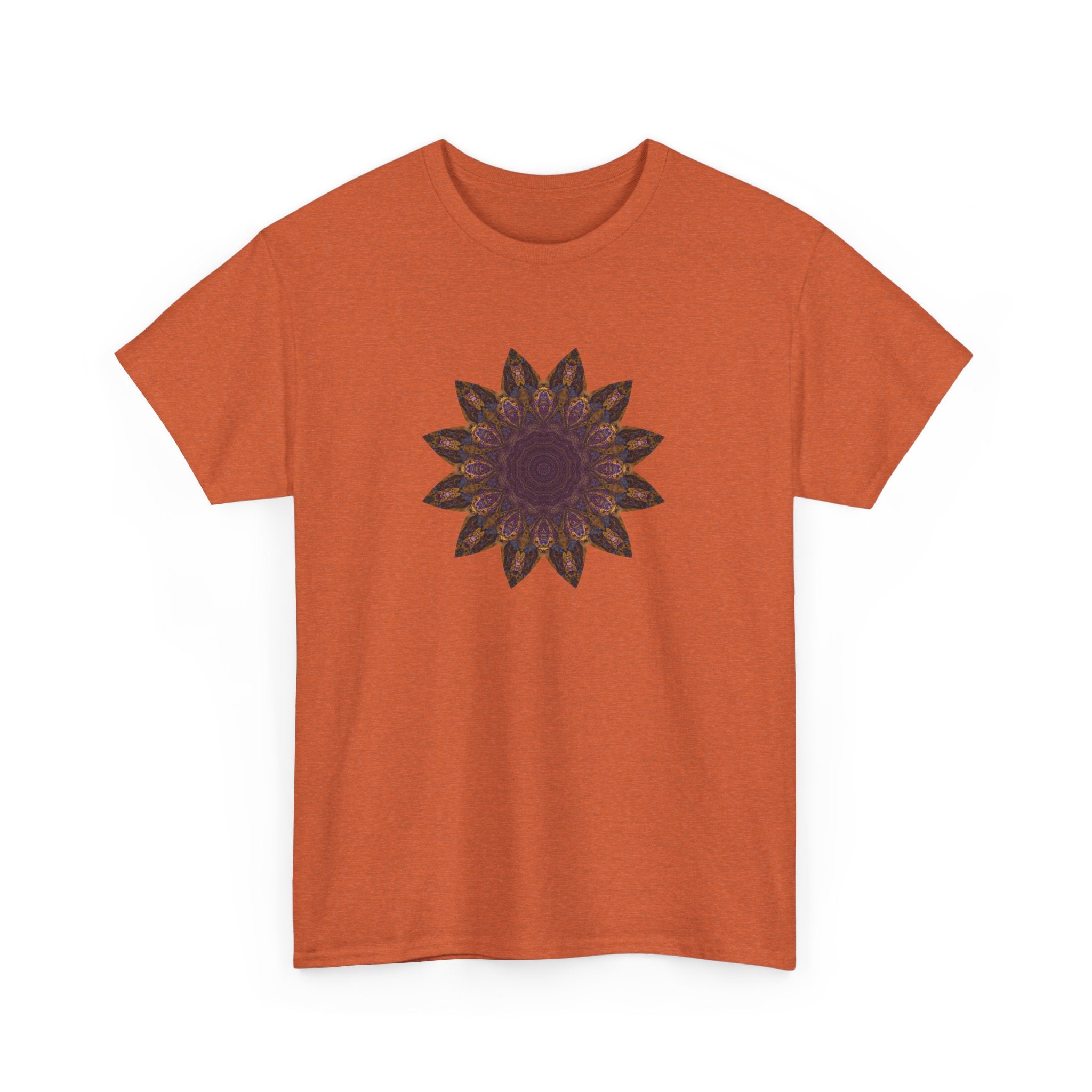 Unisex Heavy Cotton Tee - Love Light Mandalas No.1