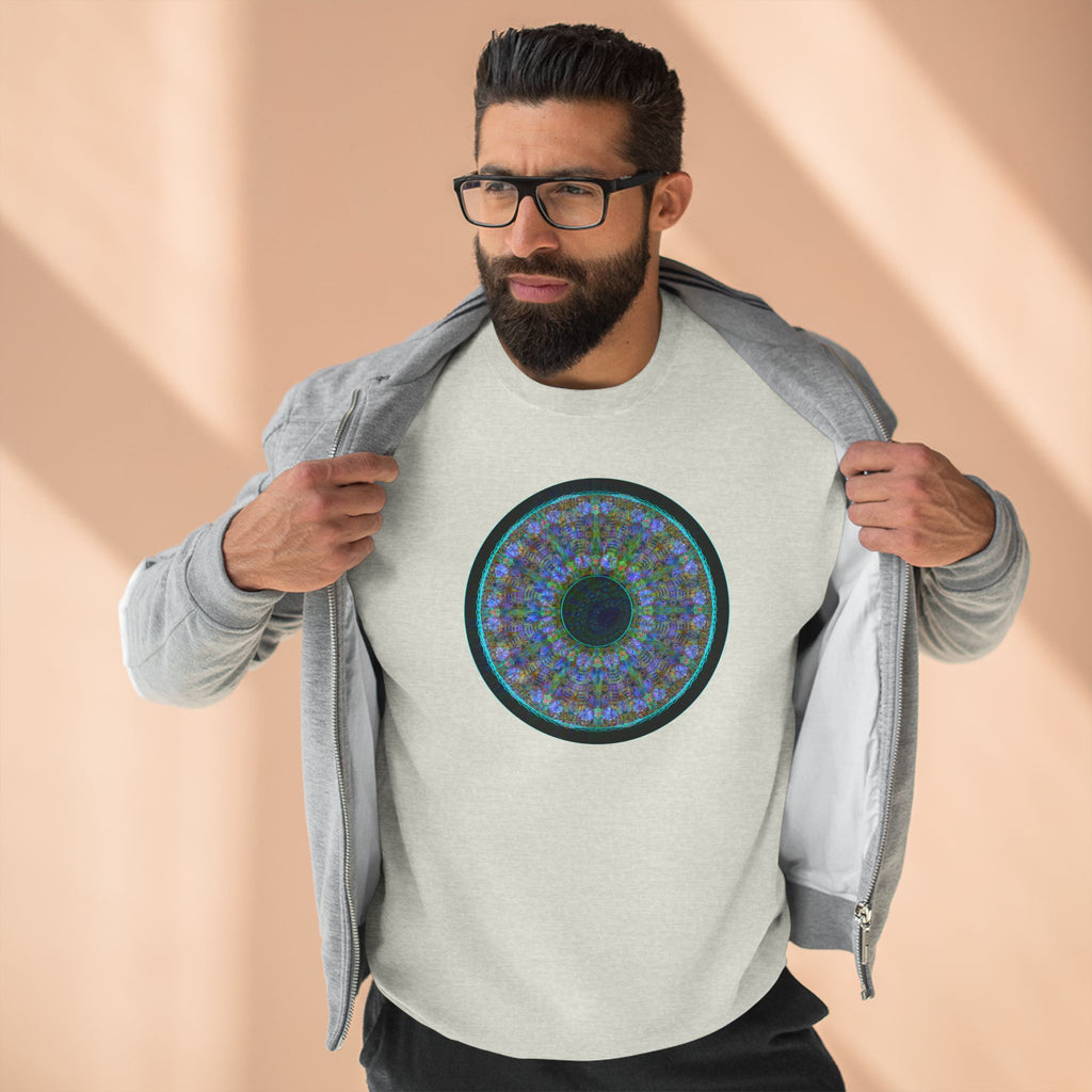 Unisex Crewneck Sweatshirt - Love Light Spheres No.M15K7
