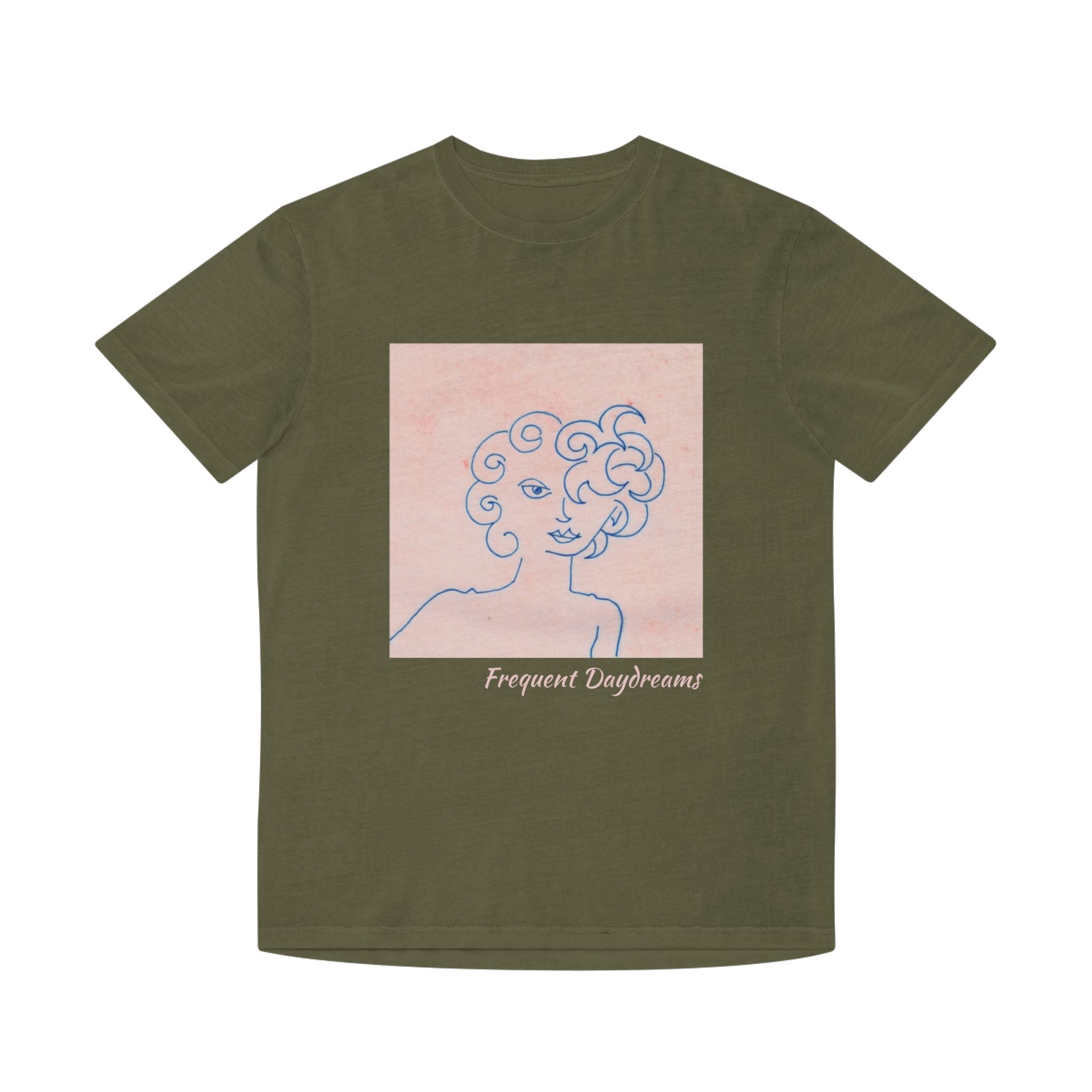 Unisex Faded Shirt - Frequent Daydreams Sketch No.47