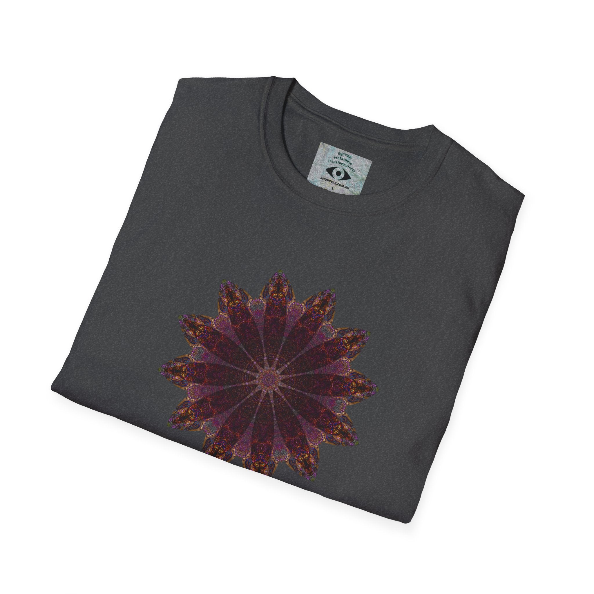 Unisex Softstyle T-Shirt - Love Light Mandalas No.5