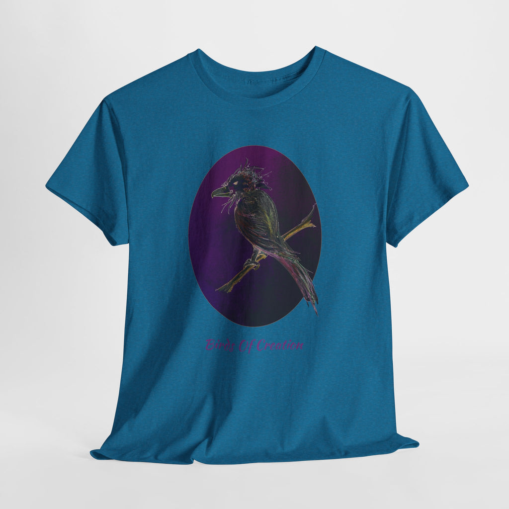 Unisex Heavy Cotton Tee - Birds Of Creation No.1a