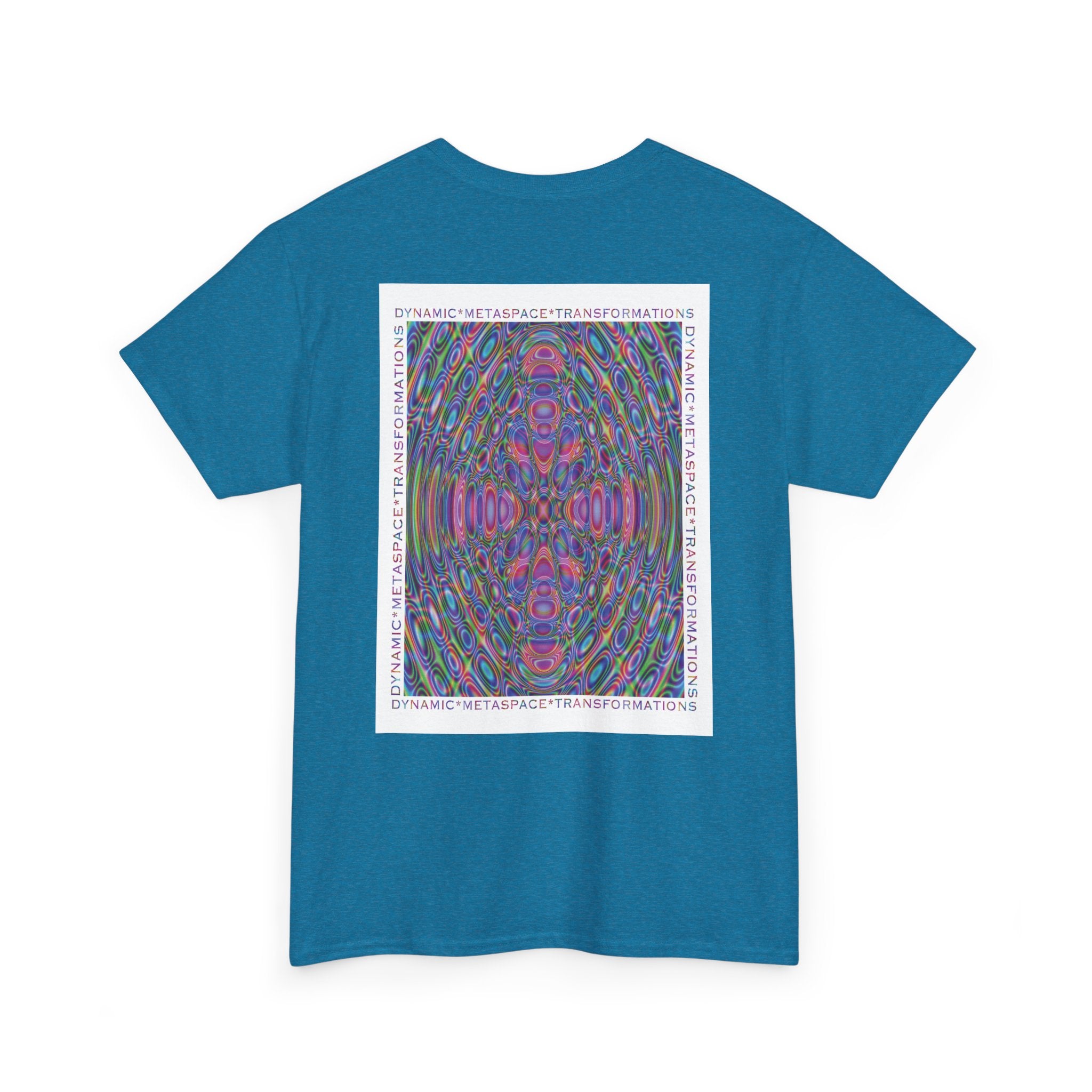 Unisex Heavy Cotton Tee (Back) - DMT Seer No.1
