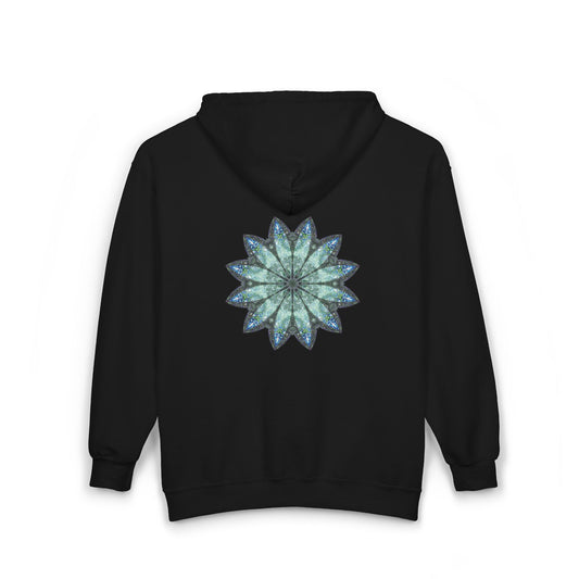 Unisex Heavy Blend™ Full Zip Hooded Sweatshirt - Love Light Mandalas No.20