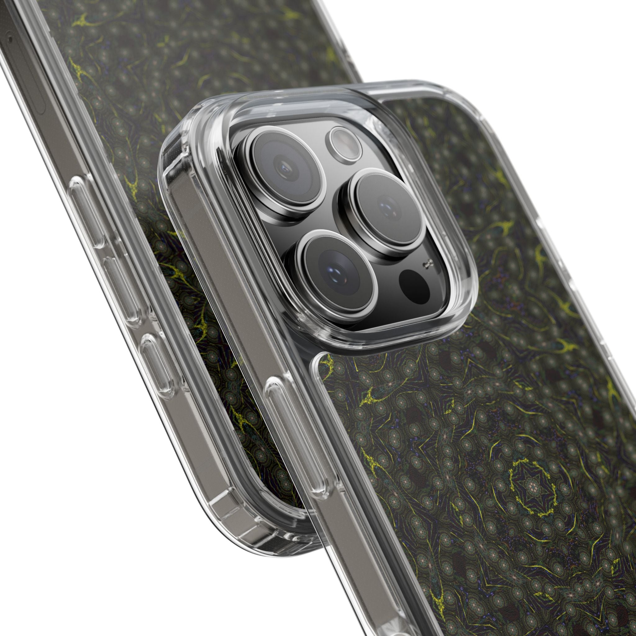 iPhone 16 Clear Case – P5 Kaleidoscopic No.2