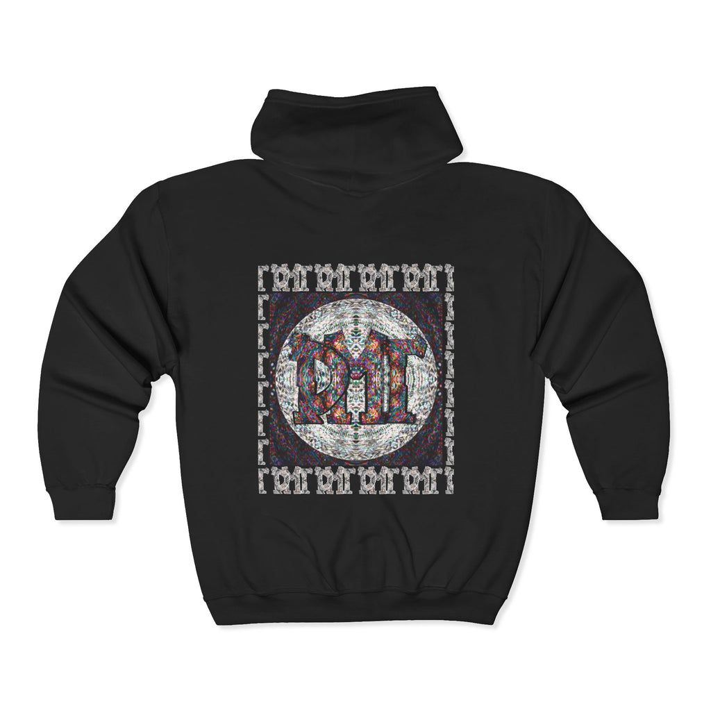 Unisex Heavy Blend™ Full Zip Hooded Sweatshirt - DMT Scribe No.1
