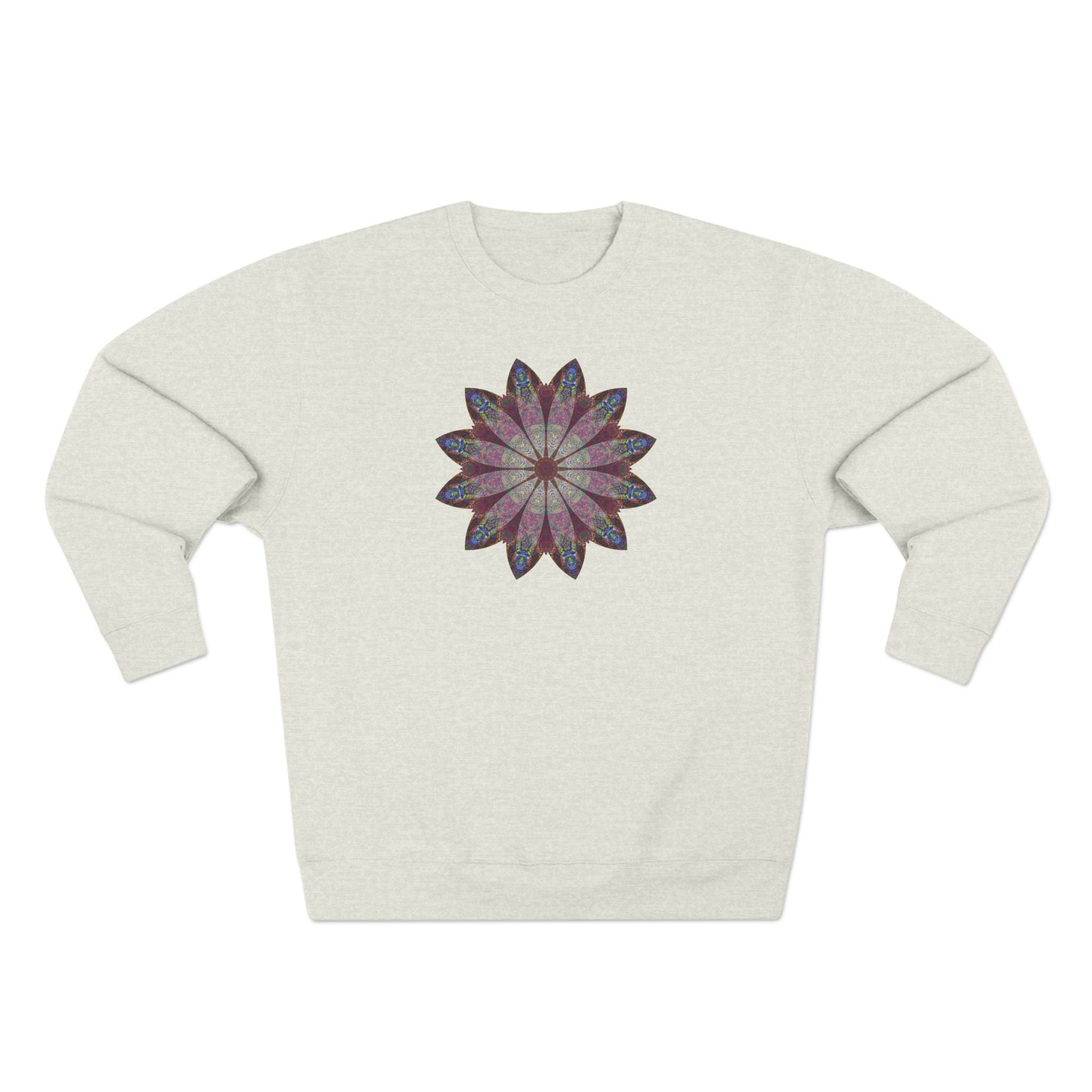 Unisex Crewneck Sweatshirt - Love Light Mandalas No.9