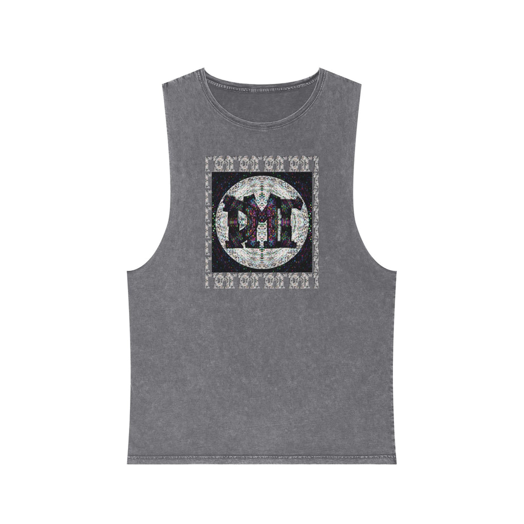 Unisex Stonewash Tank Top - DMT Scribe No.3