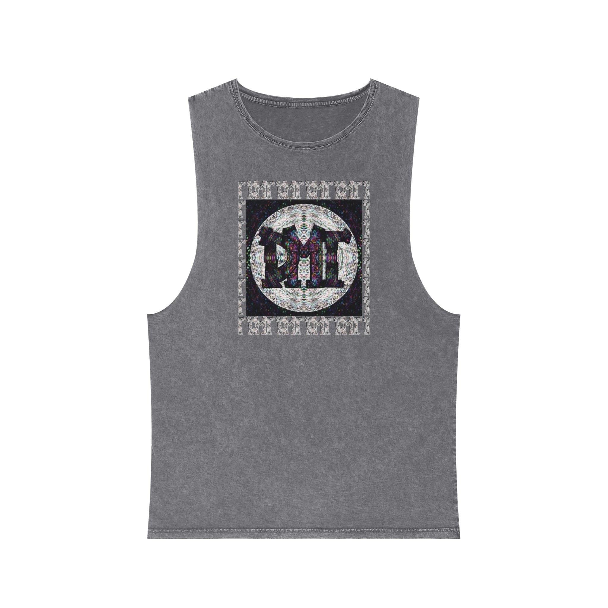 Unisex Stonewash Tank Top - DMT Scribe No.3