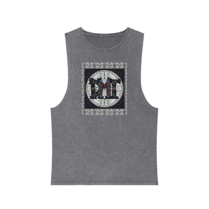 Unisex Stonewash Tank Top - DMT Scribe No.3